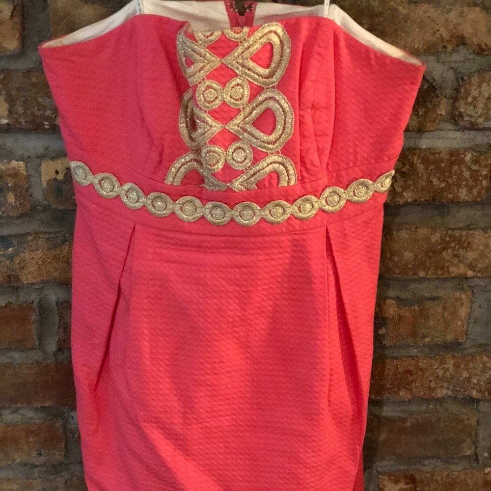 Strapless Lilly Pulitzer dress